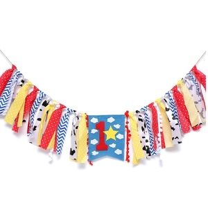 Colorful Kids Birthday Banner